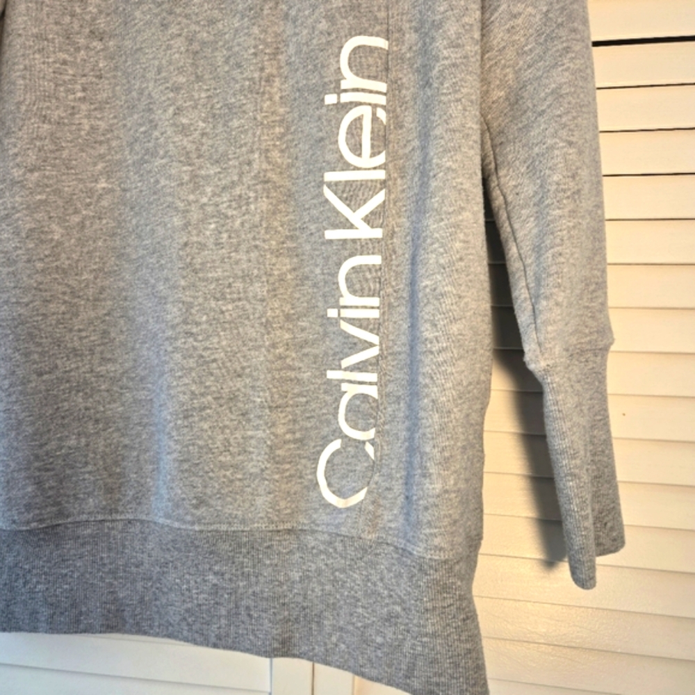 Calvin Klein Performance Sweatshirt With Reflective Lettering